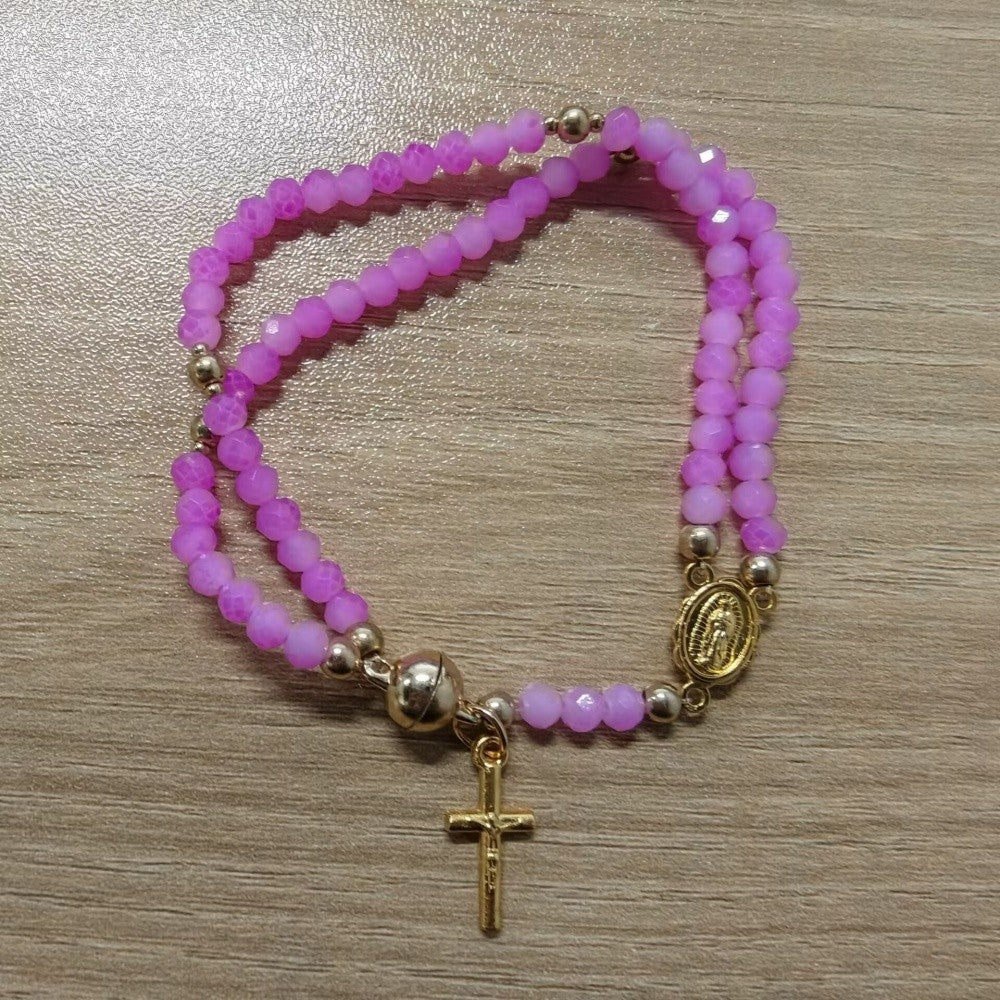 Faith Cross Bead Bracelet