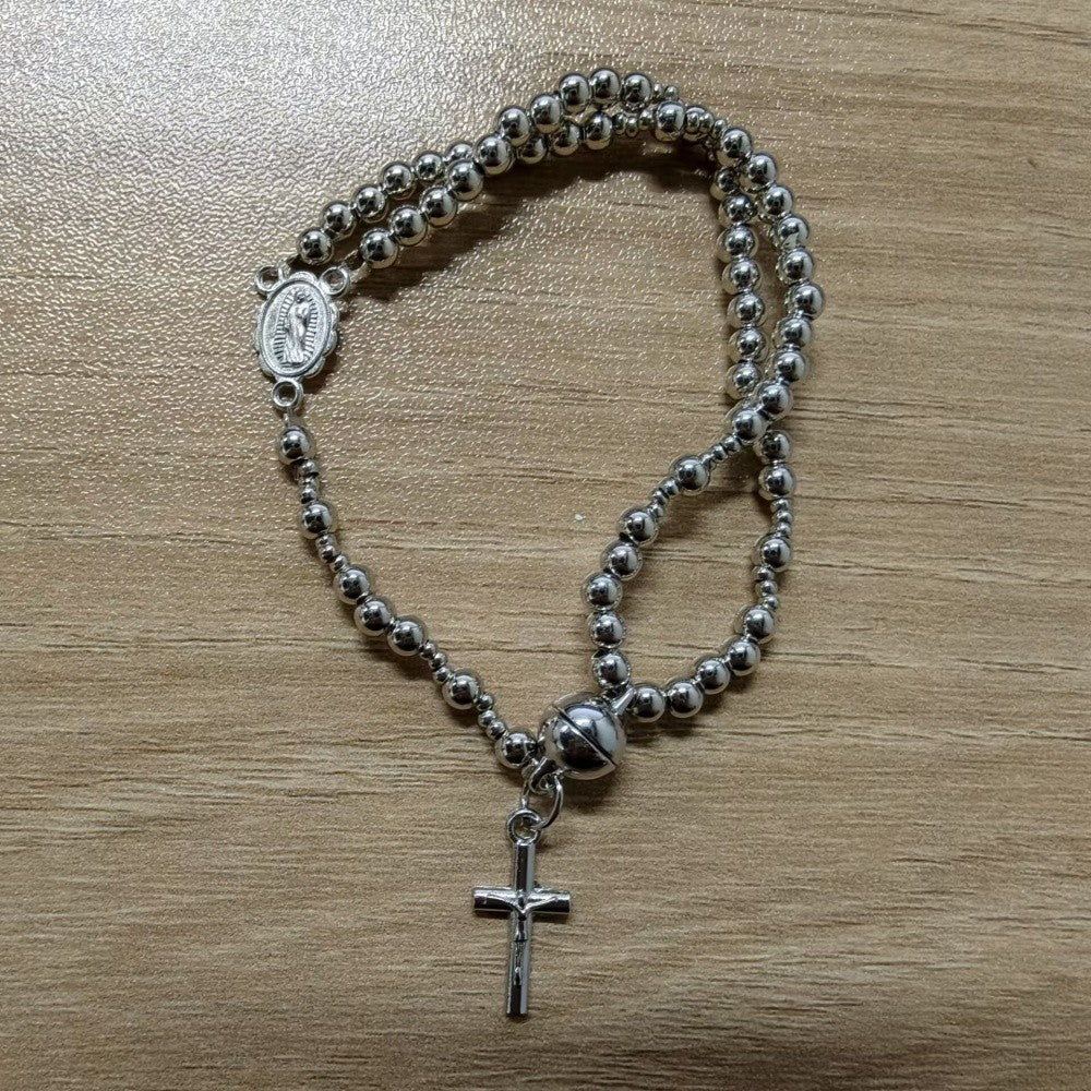 Faith Cross Bead Bracelet