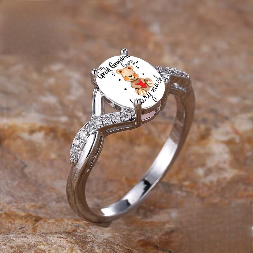 Bear Hug Twisted Ring