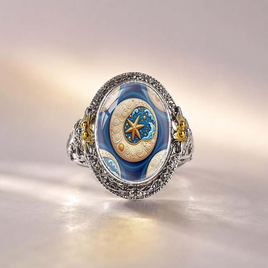 Ocean Starfish Statement Ring