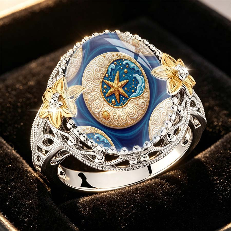 Ocean Starfish Statement Ring