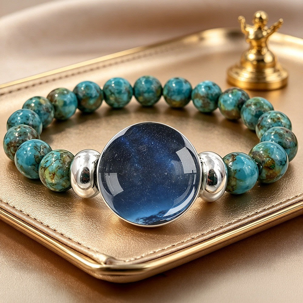 Starry Night Turquoise Bracelet