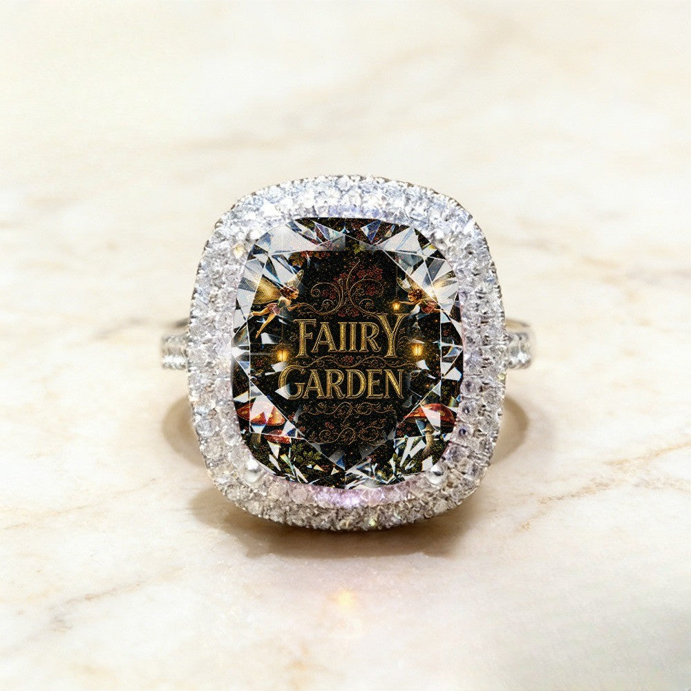Fairy Garden Square Ring