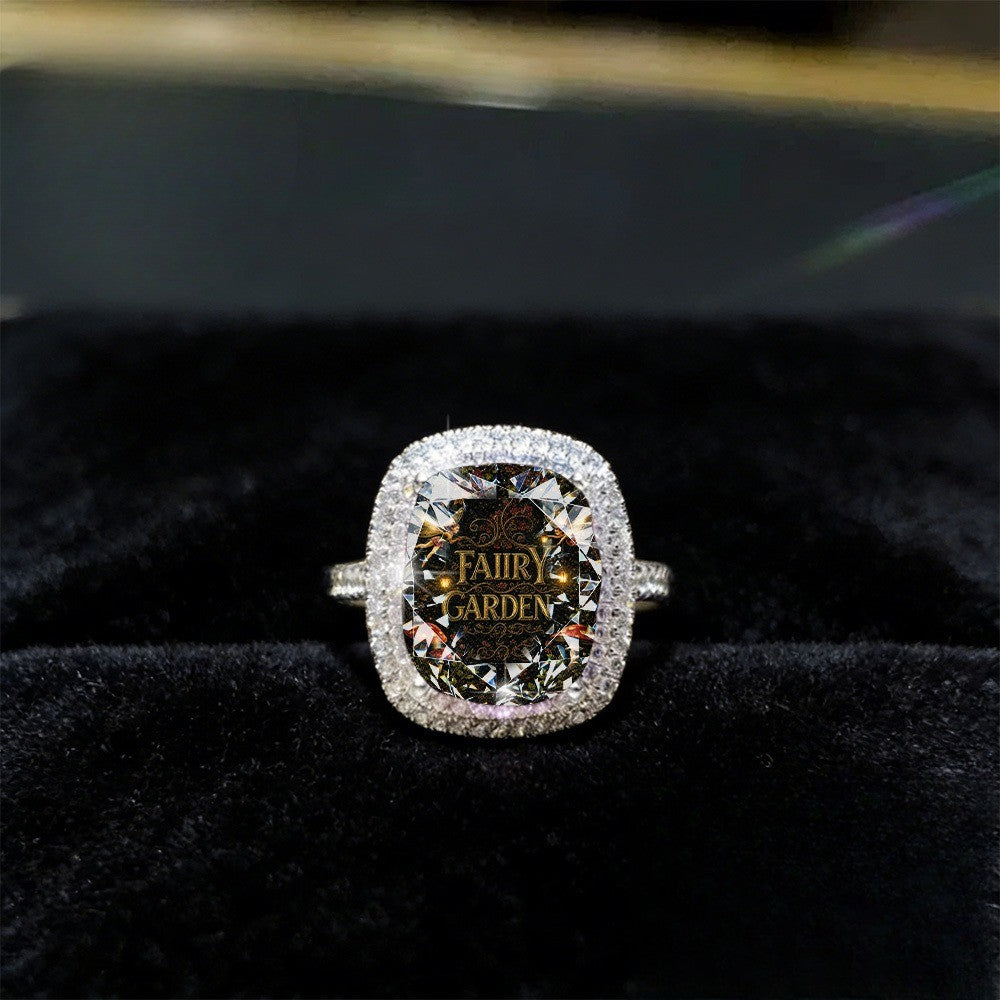 Fairy Garden Square Ring