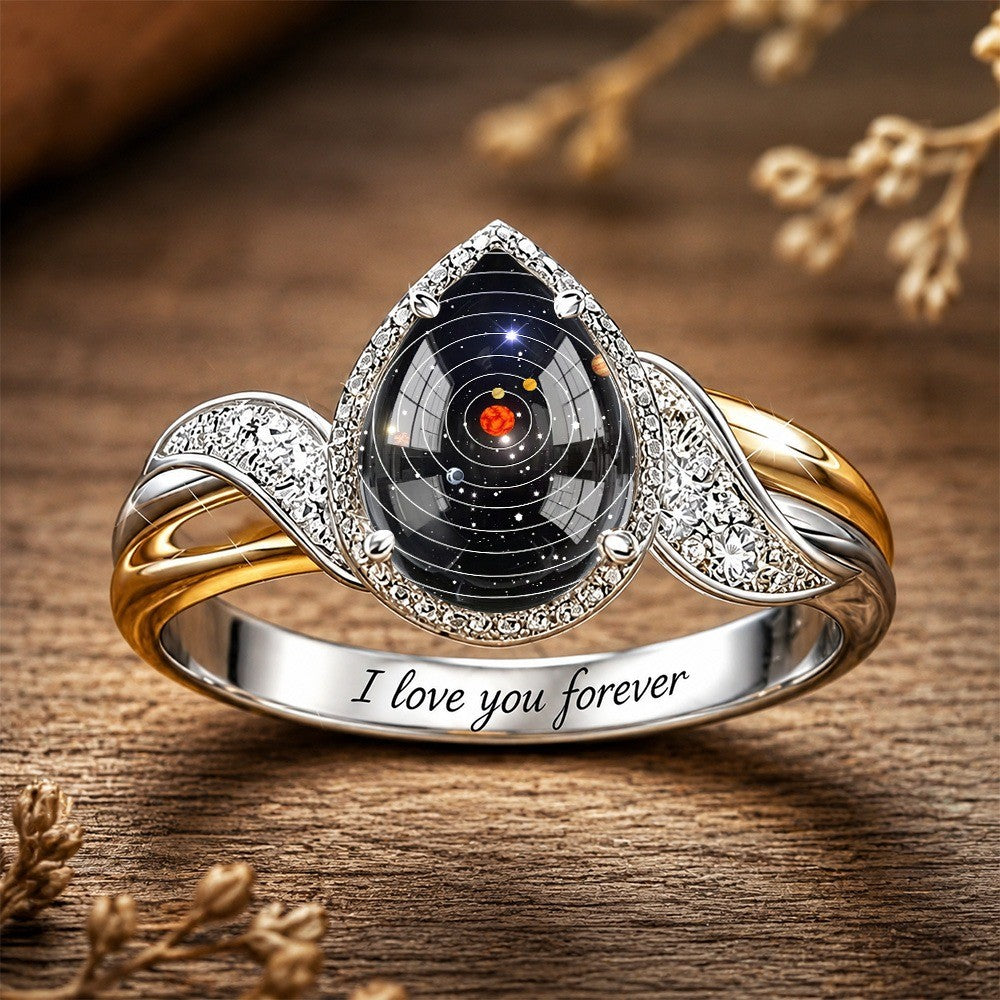 Solar System Statement Ring