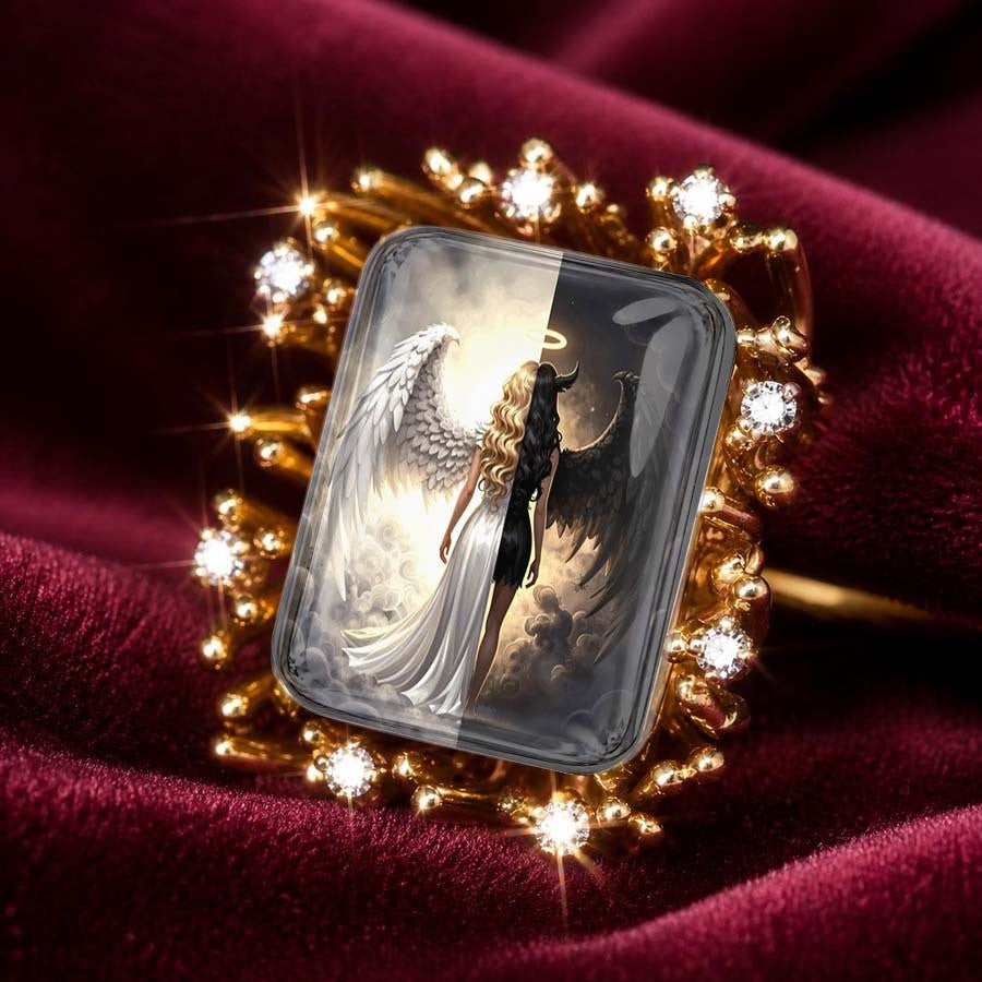 Dual Angel Rectangular Ring