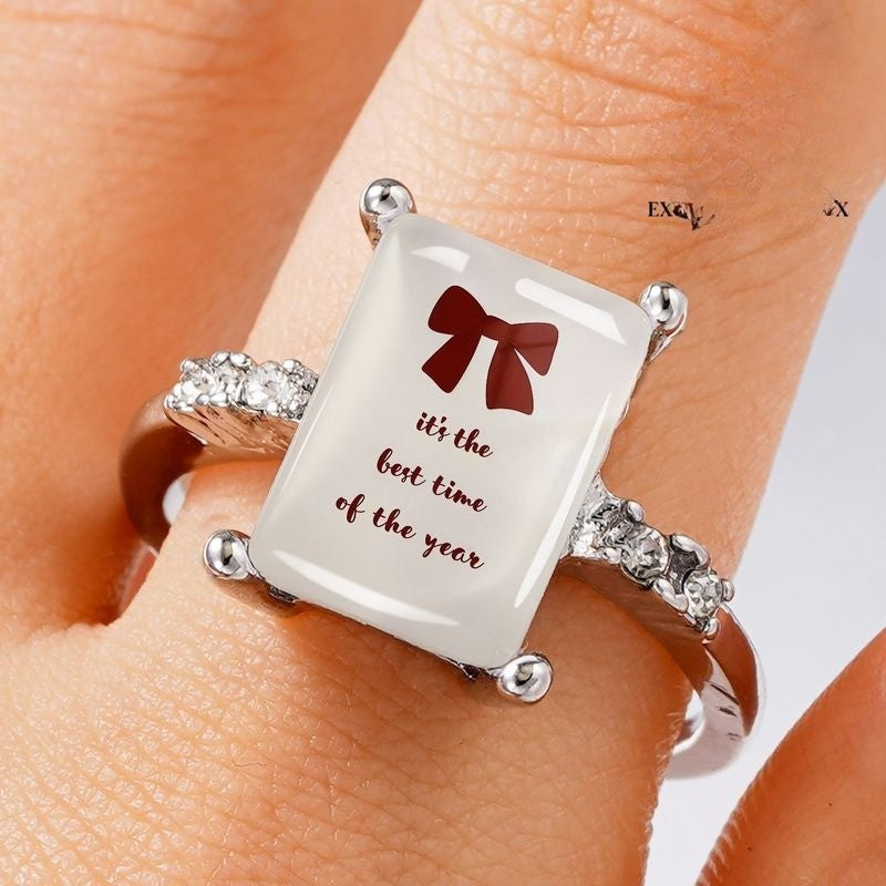 Best Time of Year Rectangular Ring