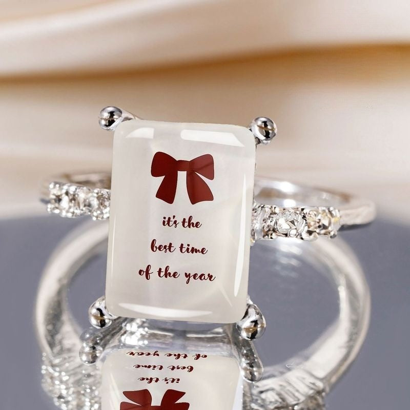 Best Time of Year Rectangular Ring