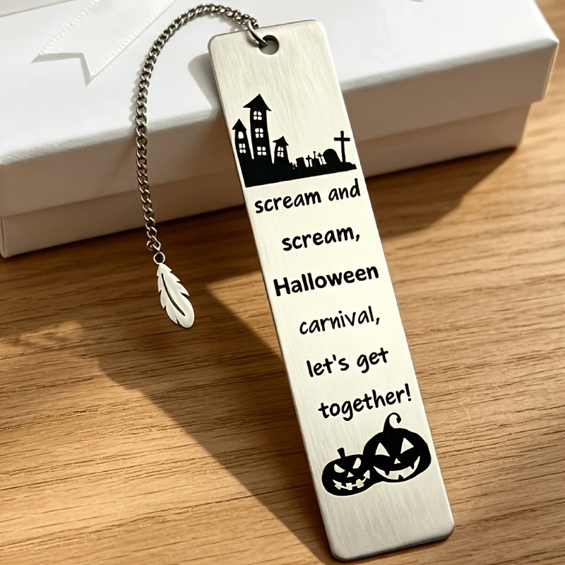 Halloween Pumpkin Bookmark