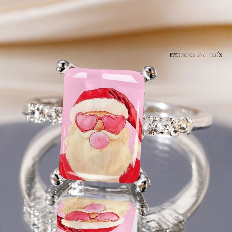 Santa Claus Bubble Gum Ring
