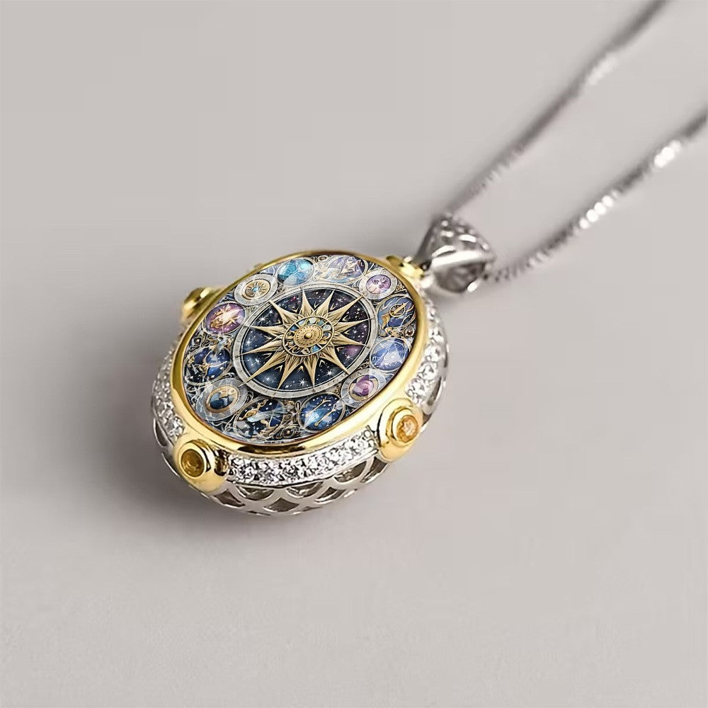 Astrological Compass Necklace