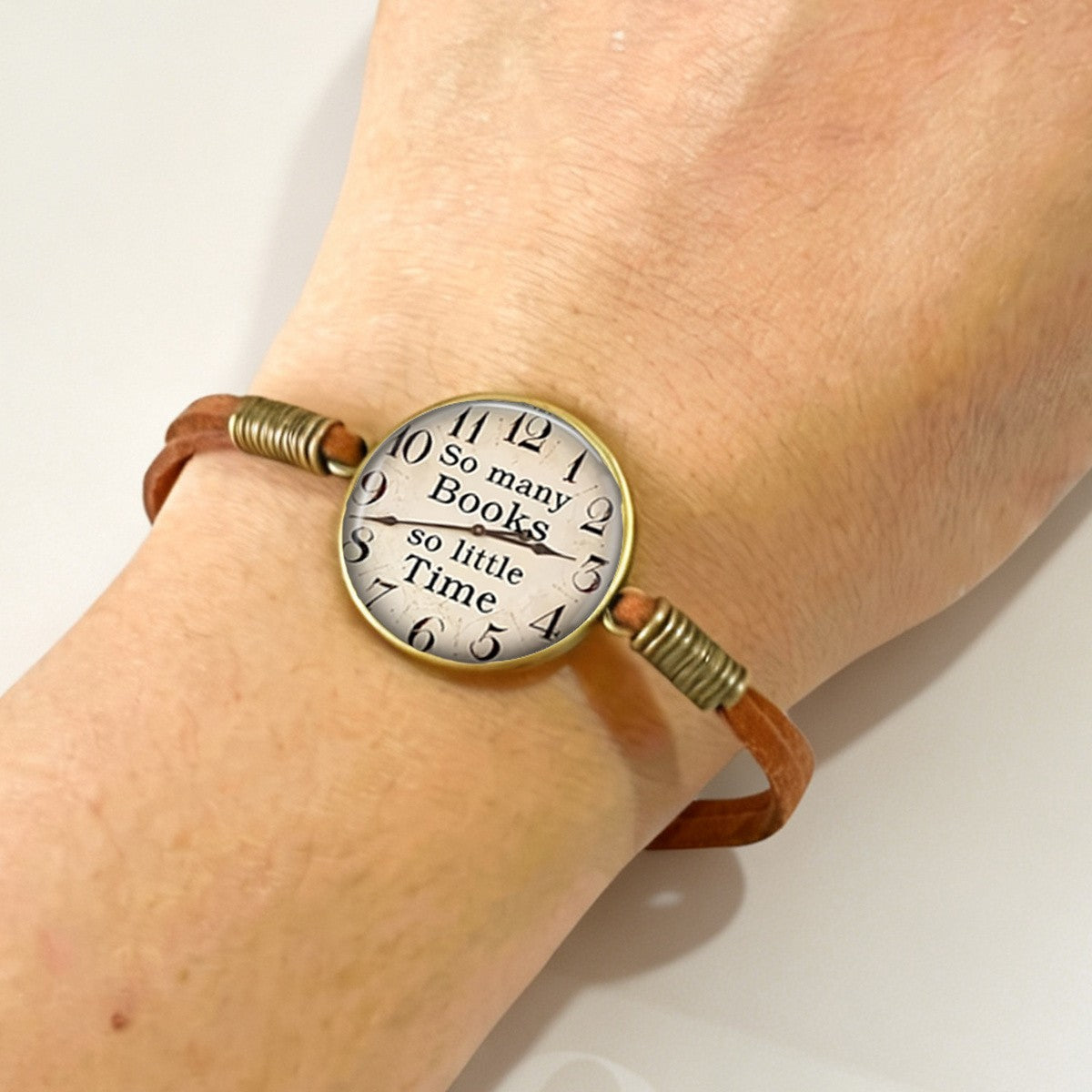 Book Lover Quote Bracelet