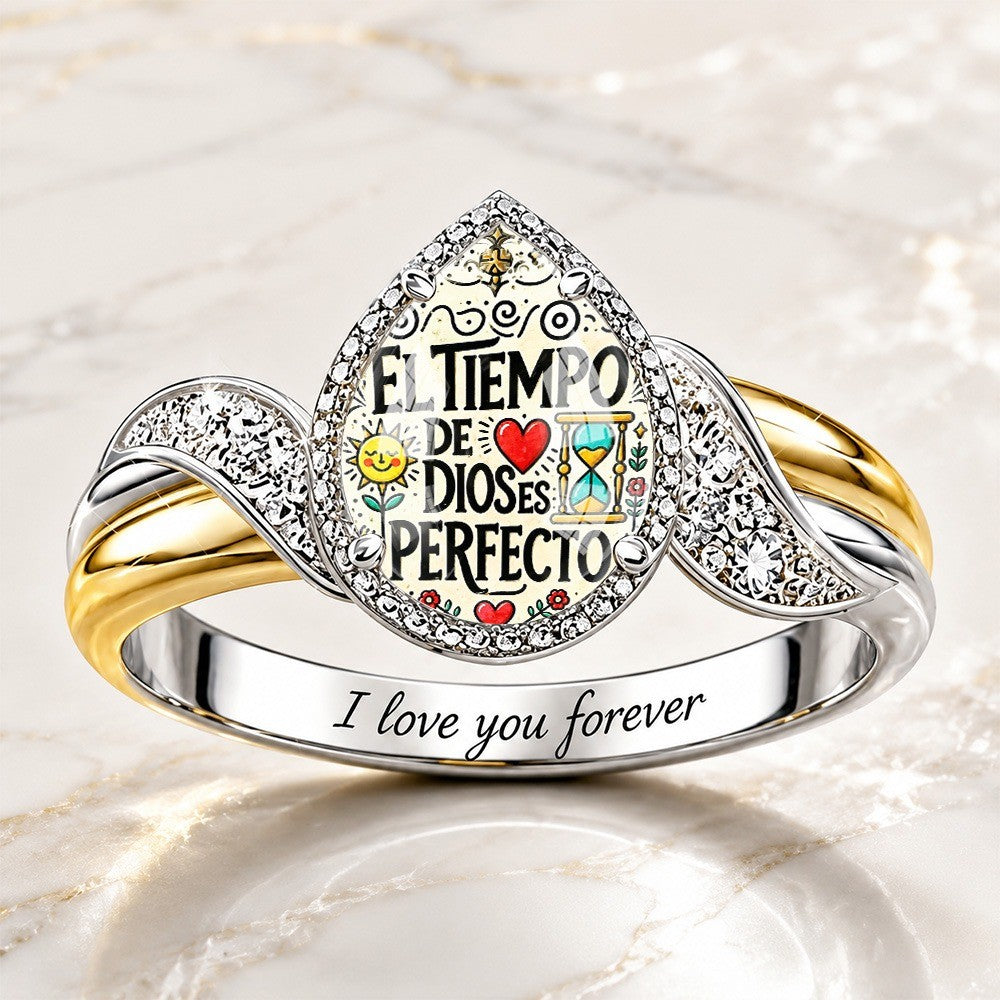 God's Perfect Time Ring