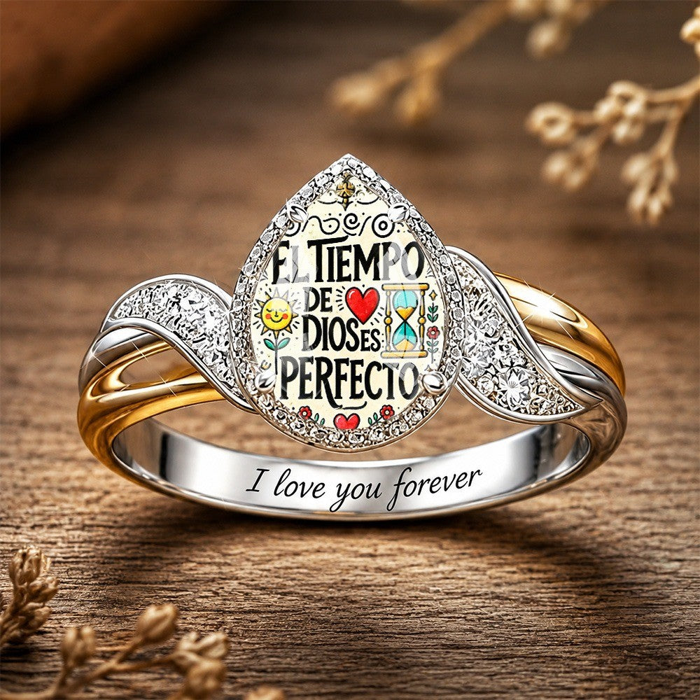 God's Perfect Time Ring