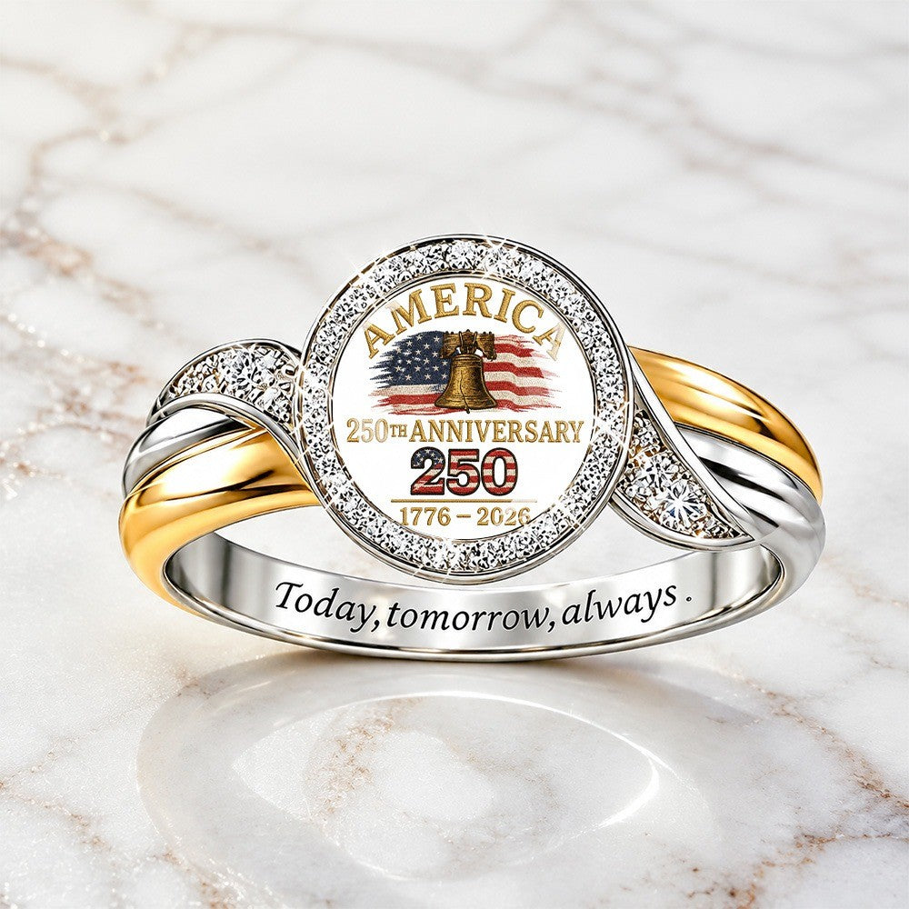 American Liberty Bell Commemorative Ring