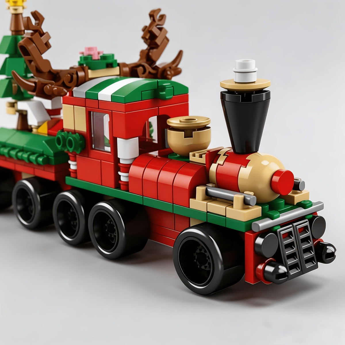 Christmas Train Building Block Set