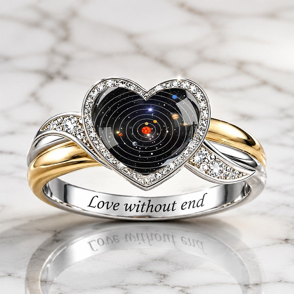 Solar System Heart Ring