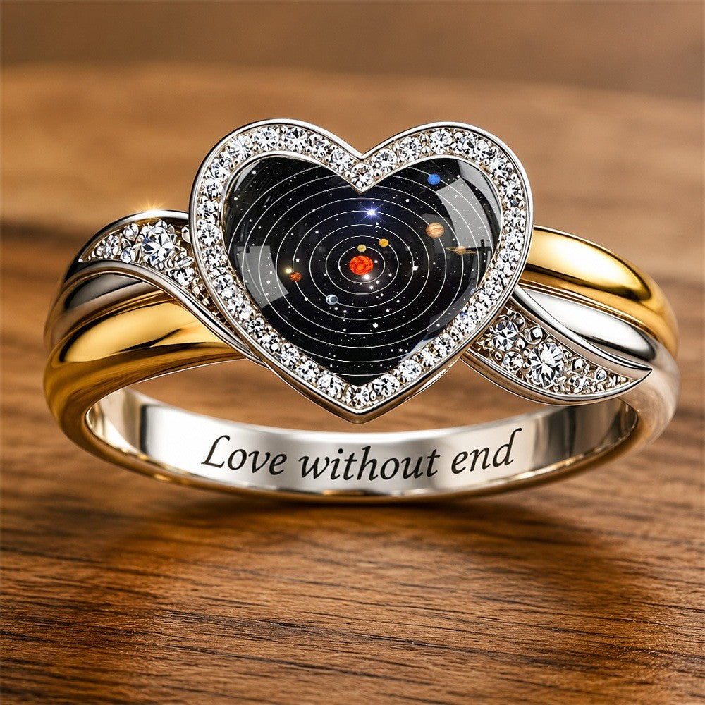 Solar System Heart Ring