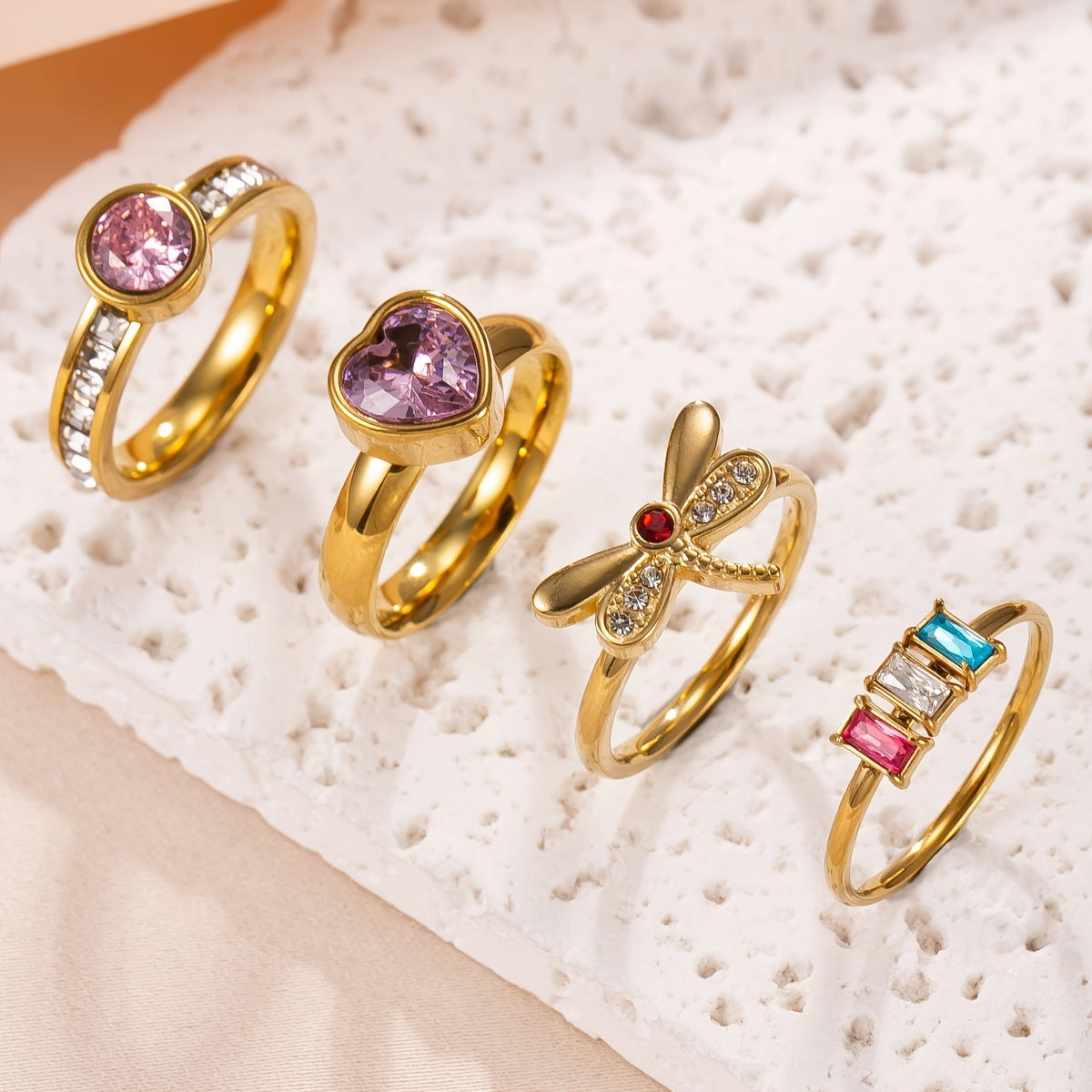 Mixed Motif Ring Set