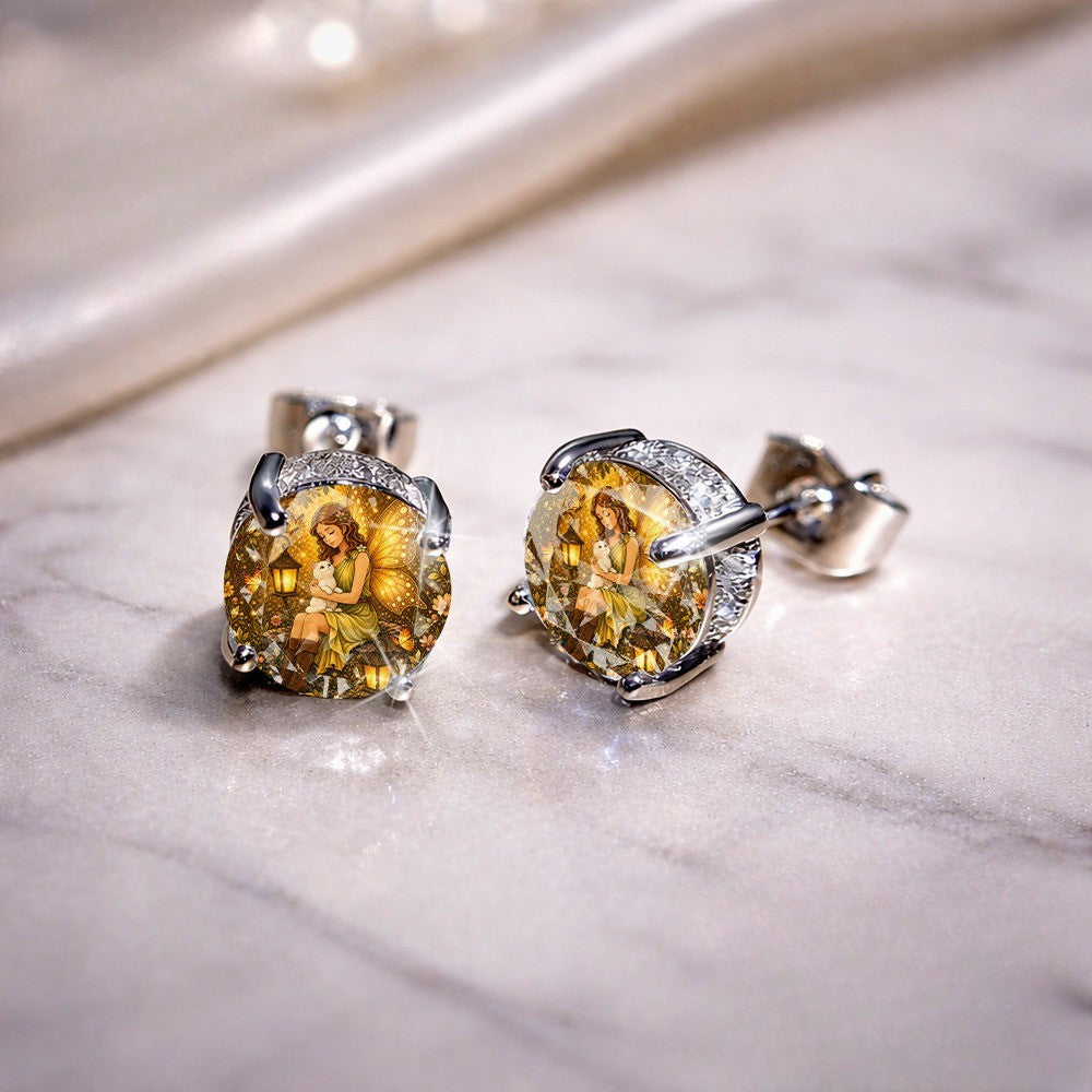 Fairy Glass Dome Earrings