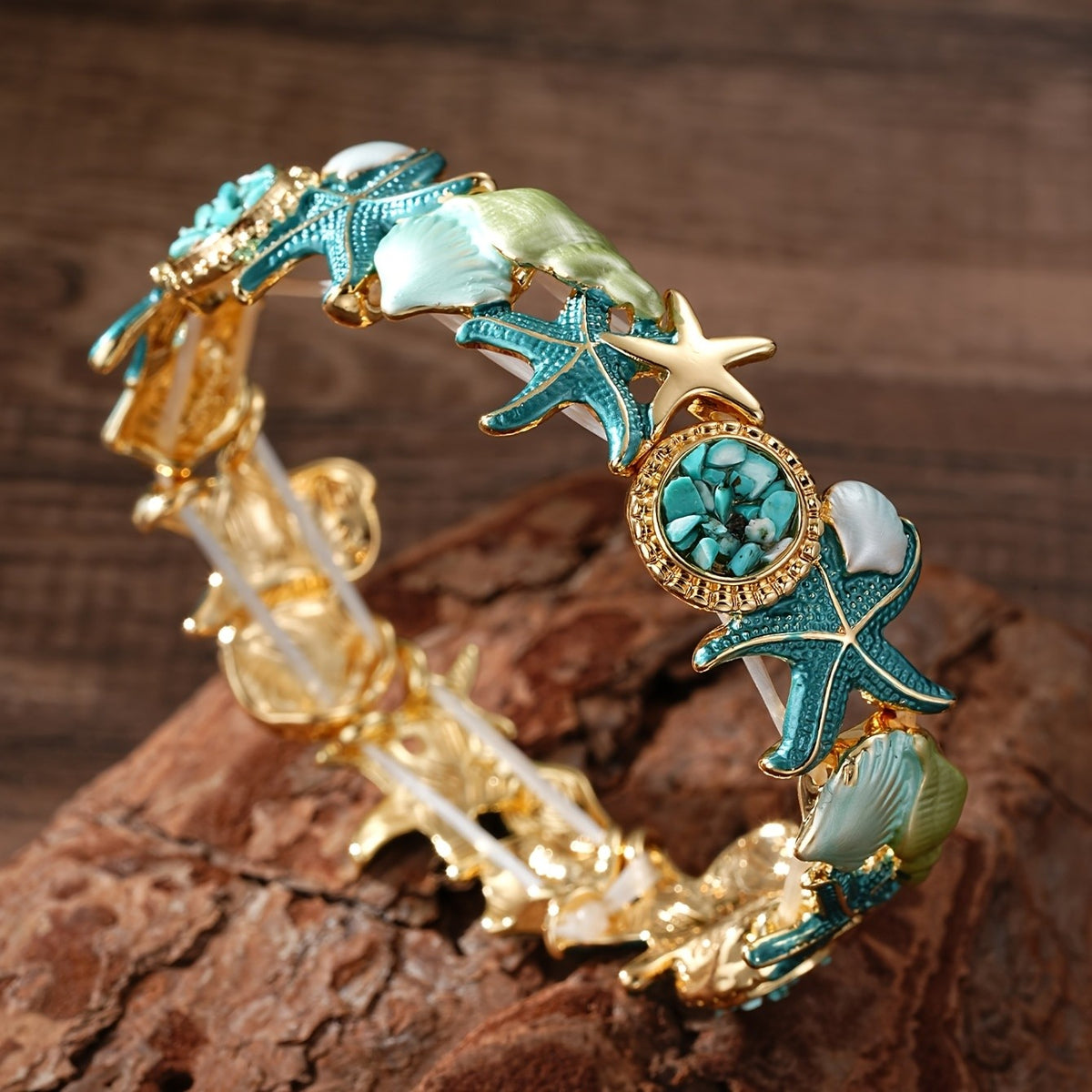 Sea Turtle & Starfish Jewelry Set