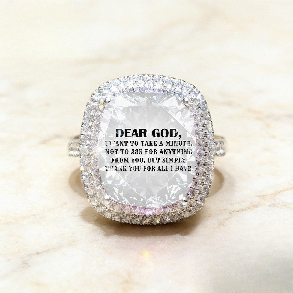 Prayer Cushion Ring