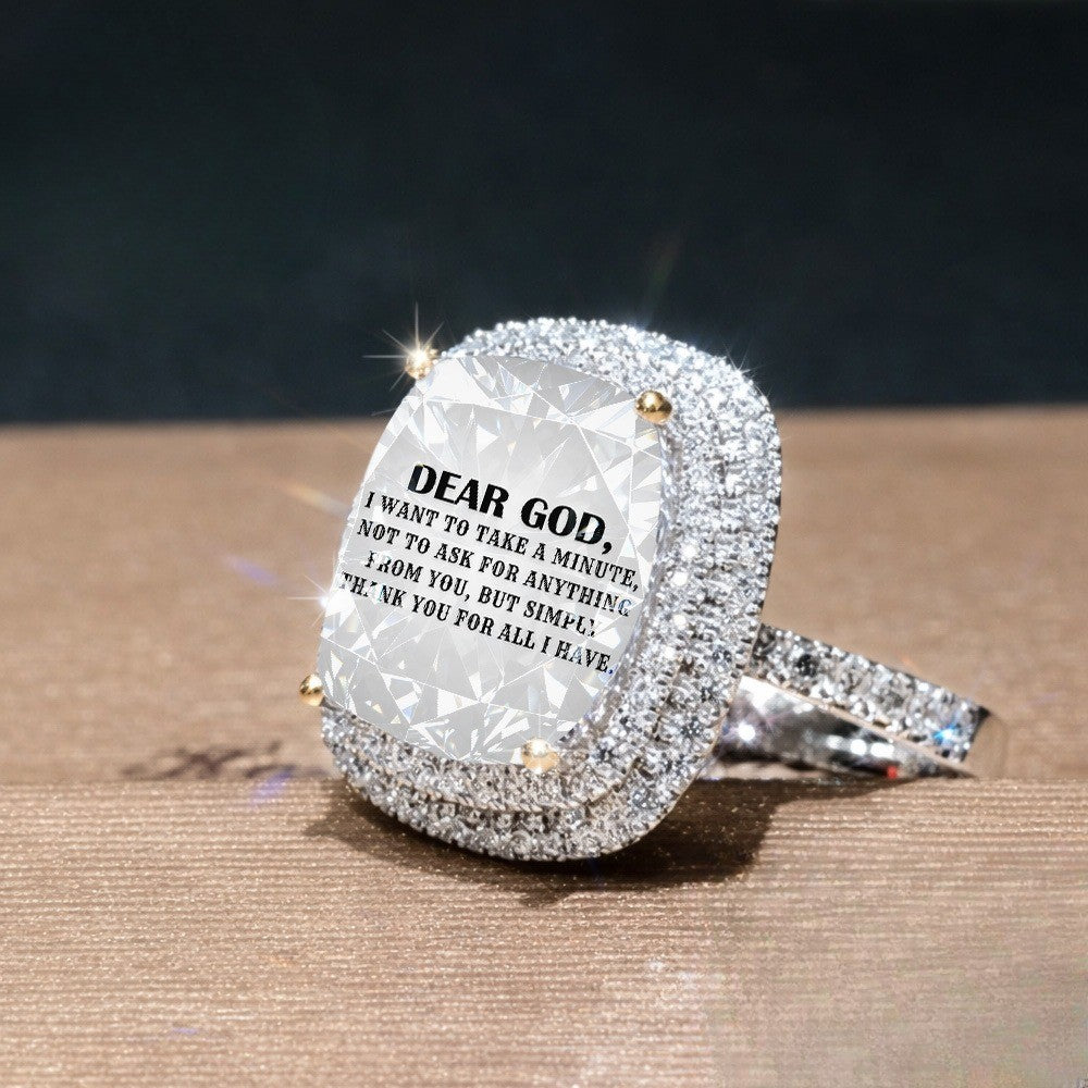 Prayer Cushion Ring
