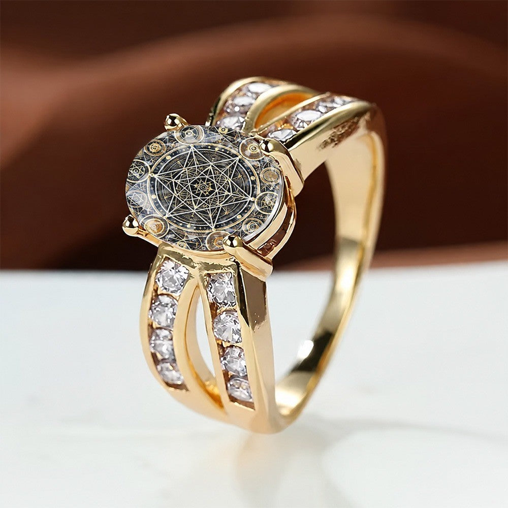 Geometric Star Map Ring