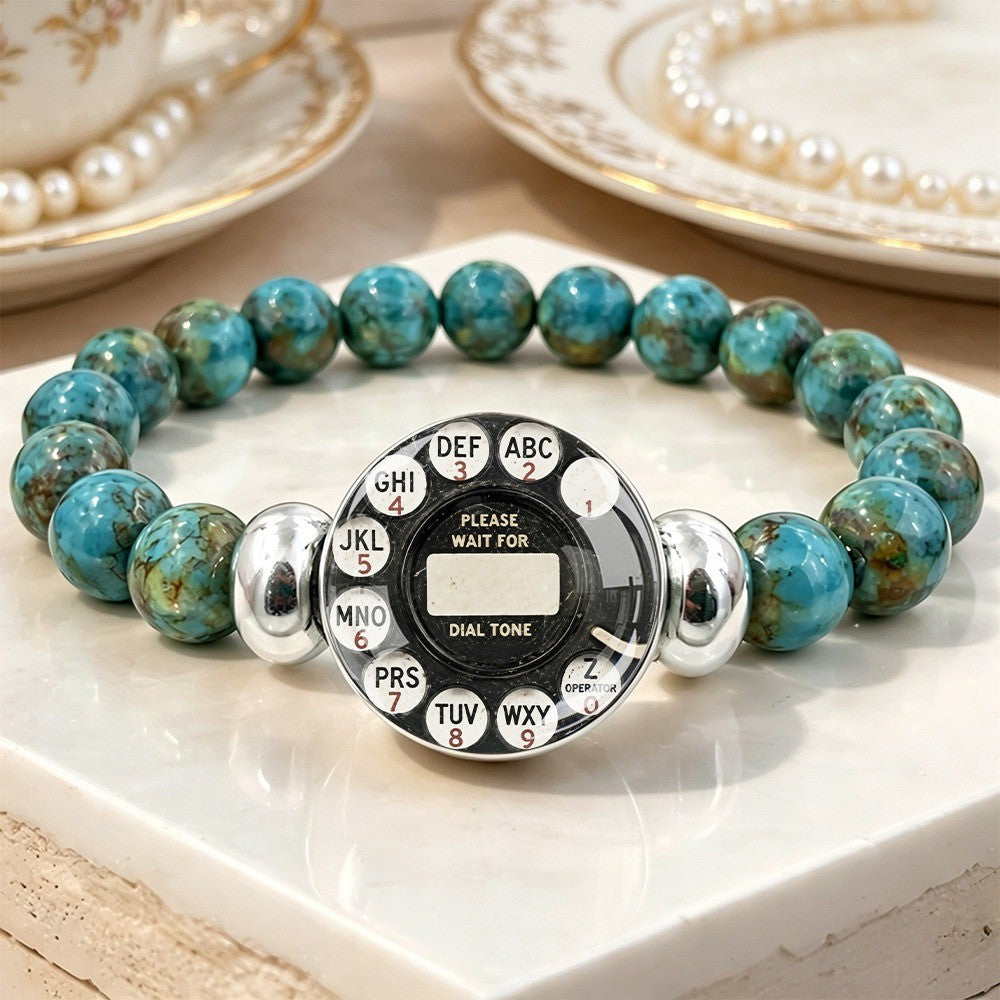 Turquoise Rotary Dial Bracelet