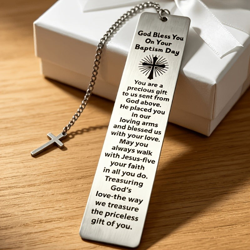 Baptism Blessing Bookmark