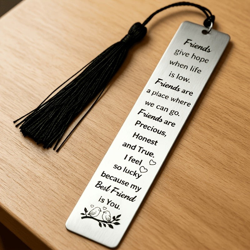 Engraved Friendship Bookmark