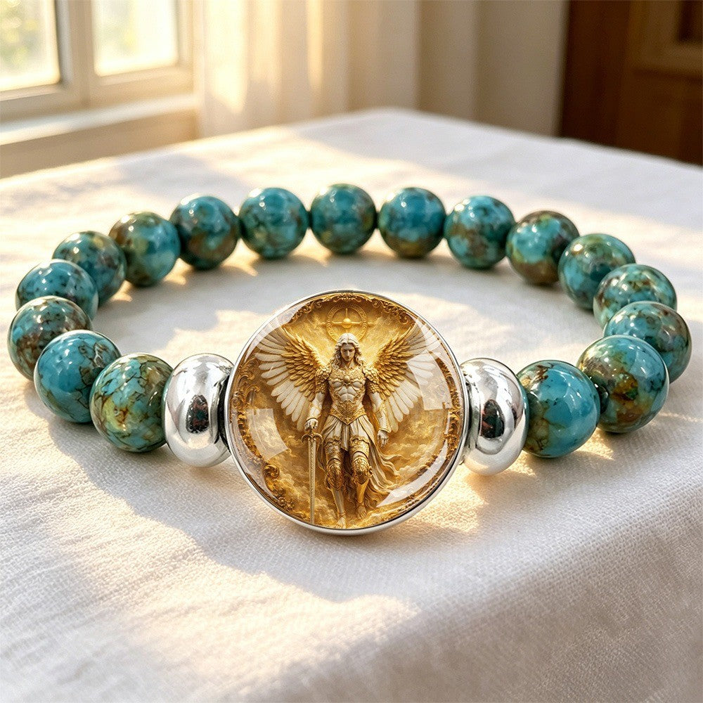 Turquoise Angel Warrior Bracelet
