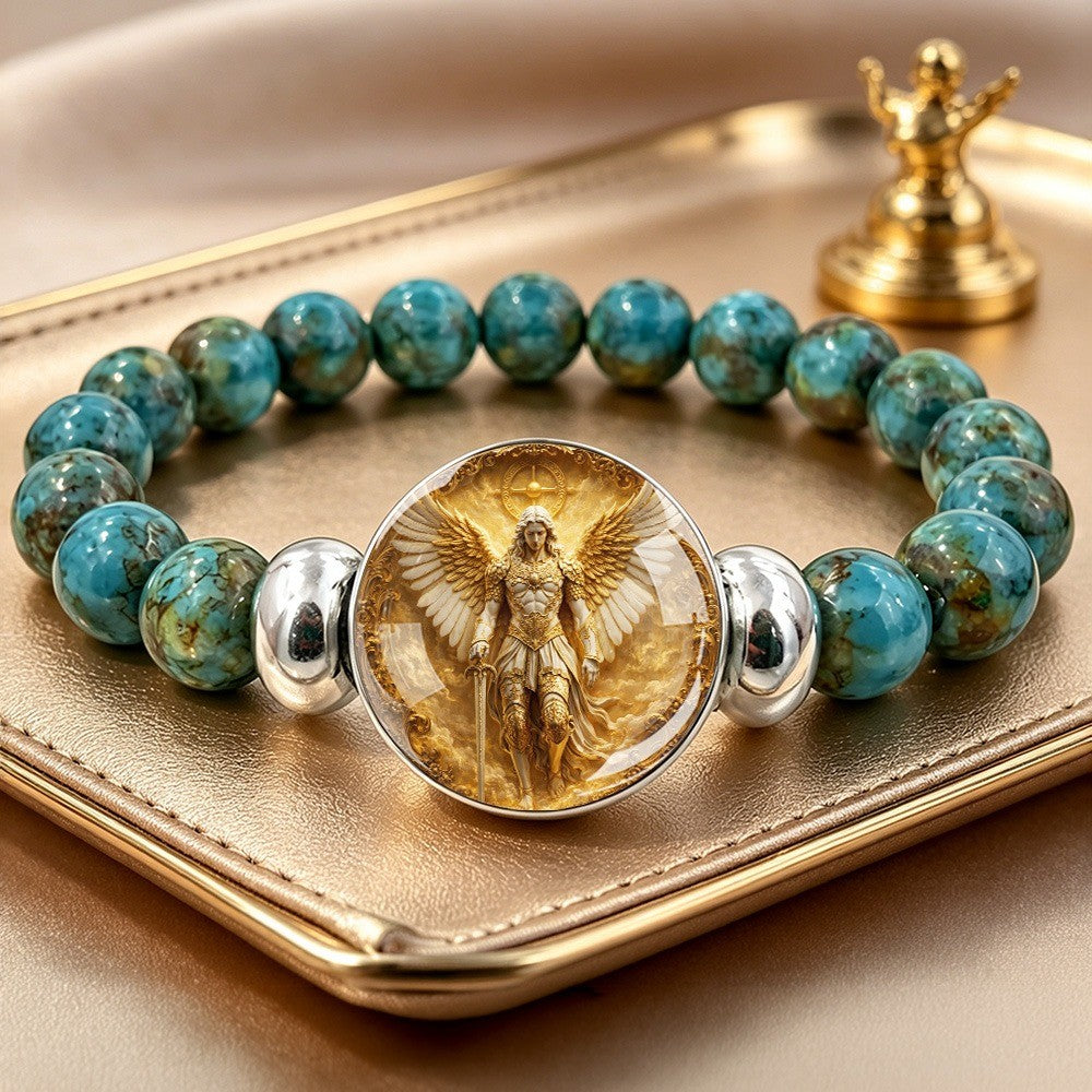 Turquoise Angel Warrior Bracelet