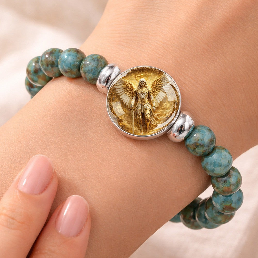 Turquoise Angel Warrior Bracelet