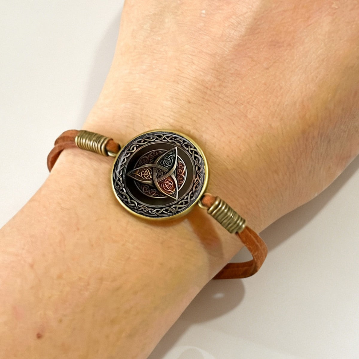 Celtic Trinity Circle Bracelet