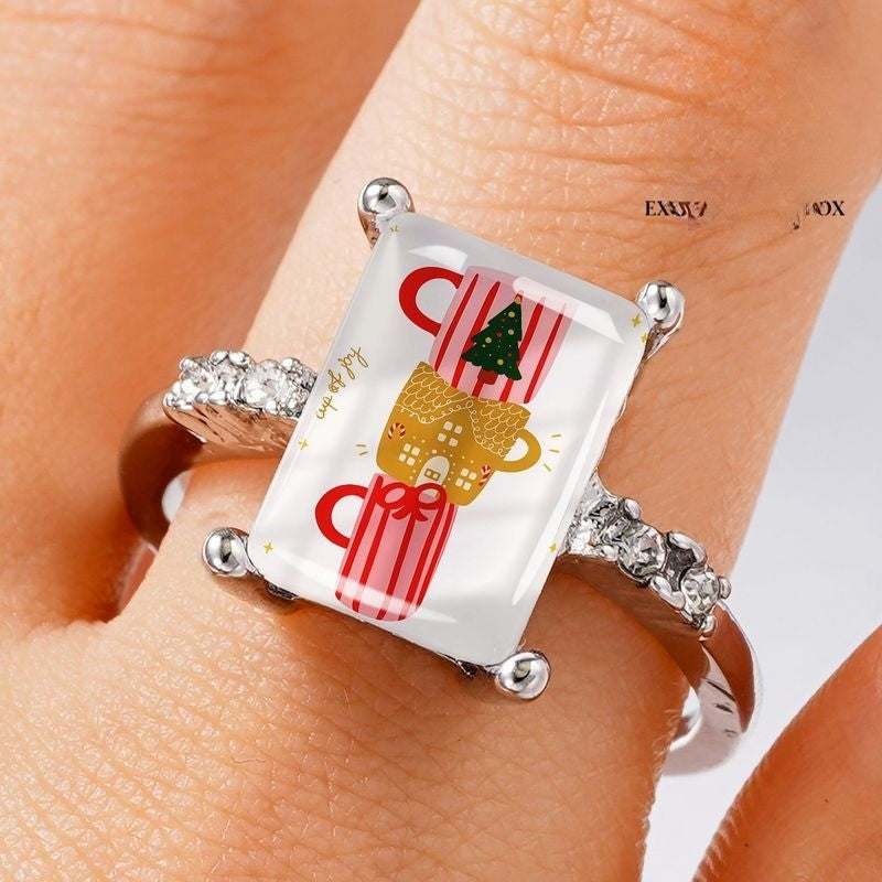 Holiday Mug Stack Ring