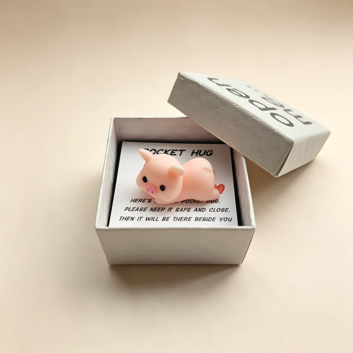 Pink Pig Pocket Hug