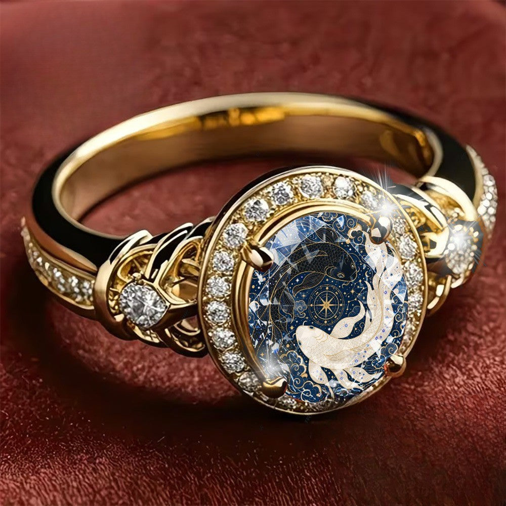 Starry Sea Koi Ring