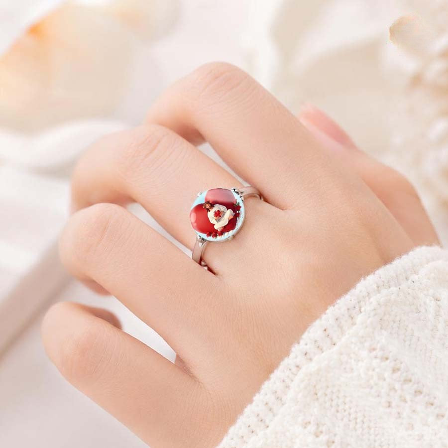 Jesus Heart Dome Ring