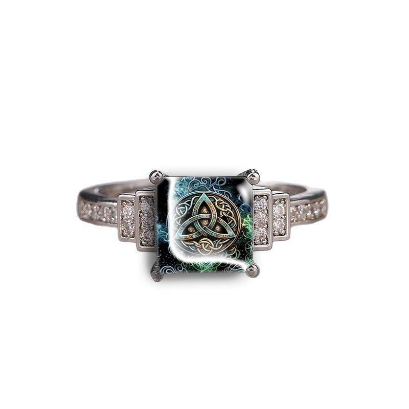 Celtic Knot Square Ring