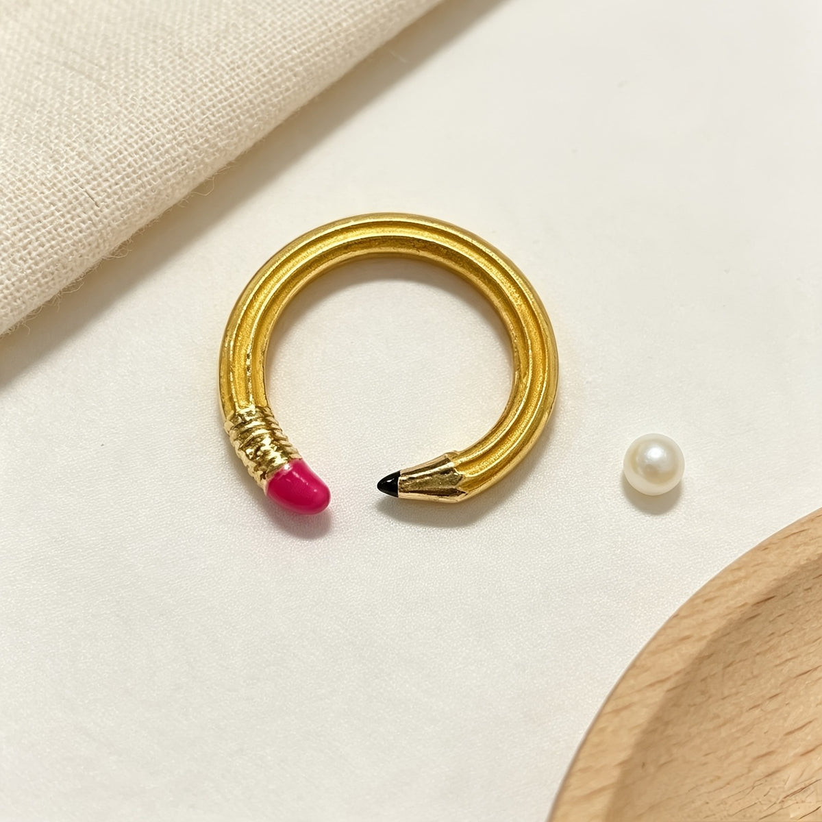Colorful Pencil Ring