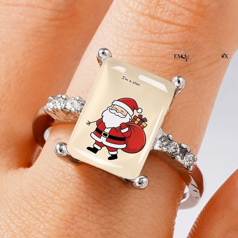 Santa Claus Rectangle Ring