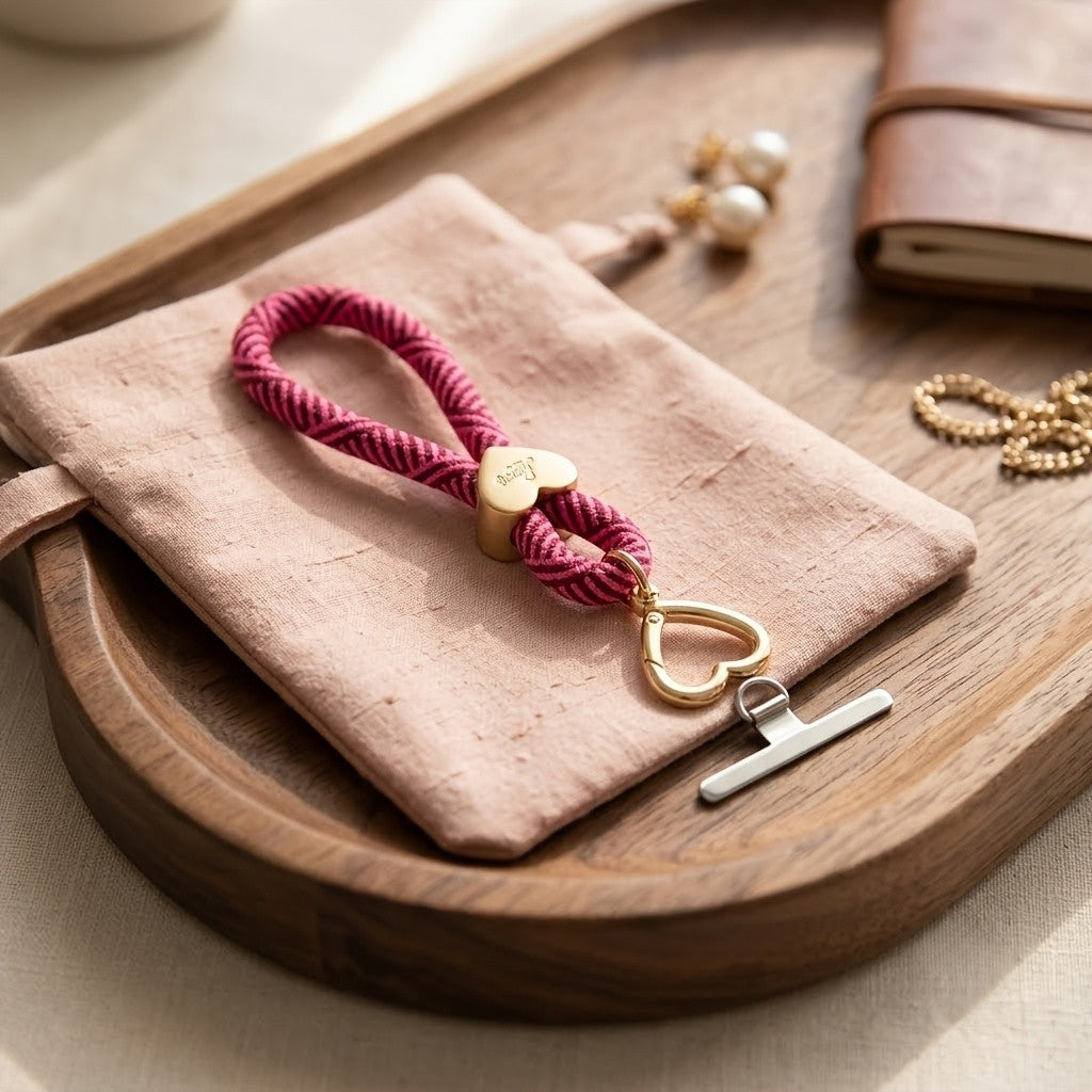 Heart Rope Keychain