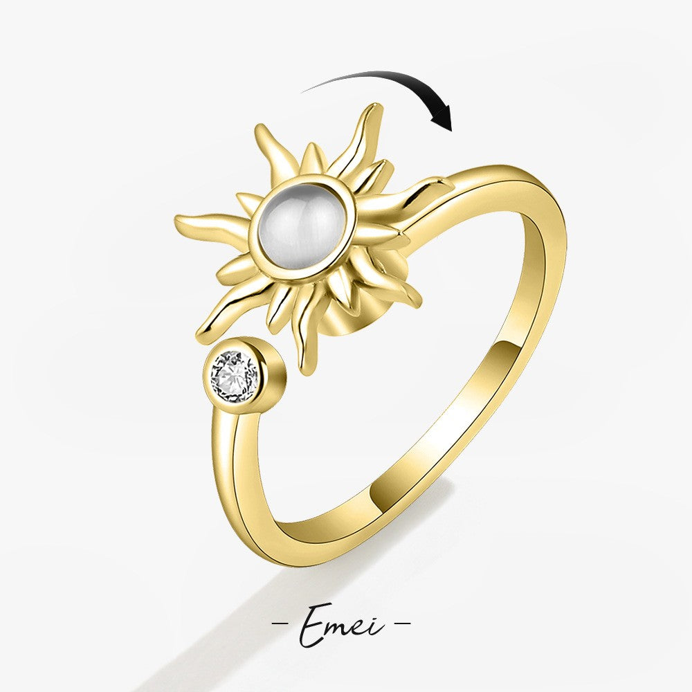 Sun Spinner Ring