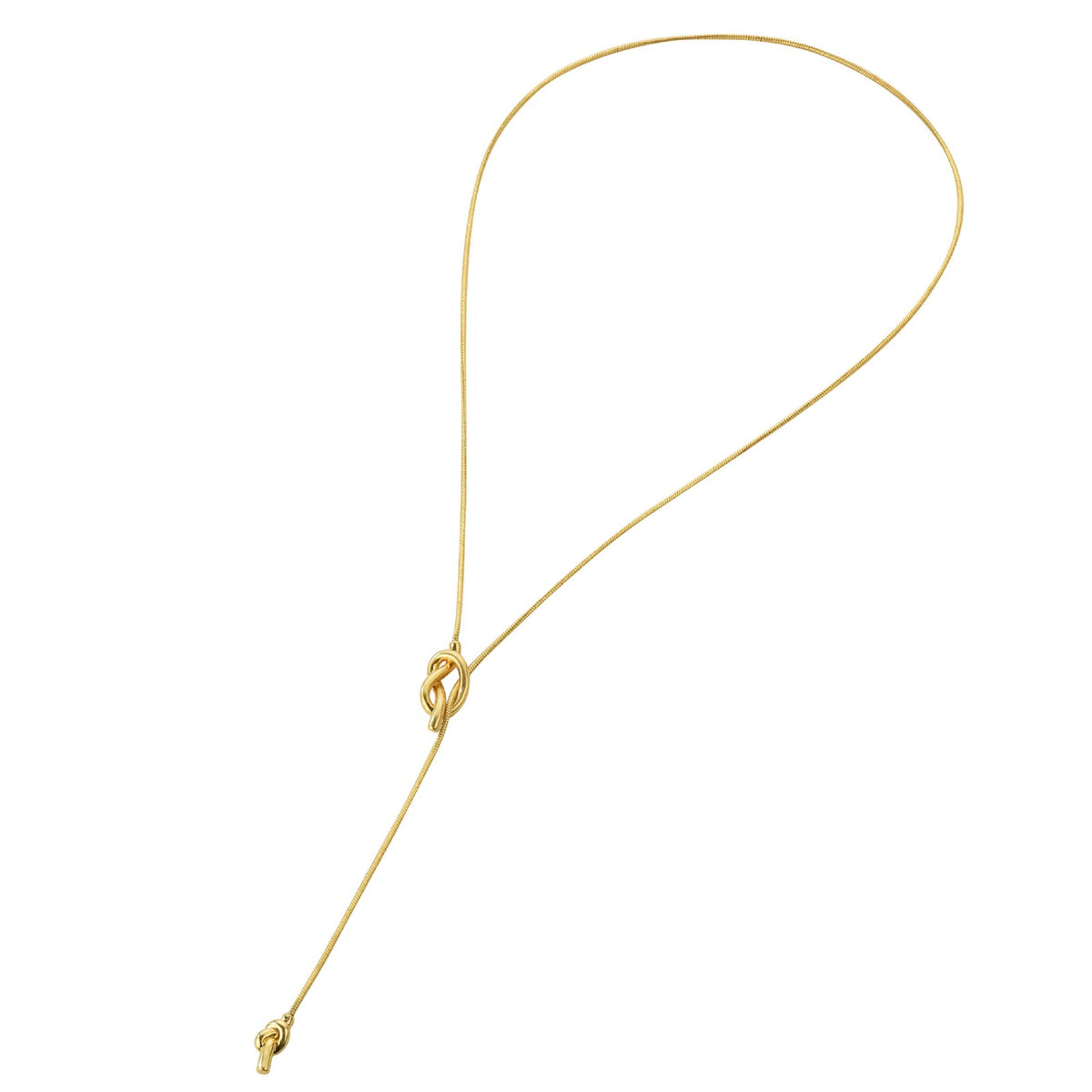 Sailor Knot Lariat Necklace