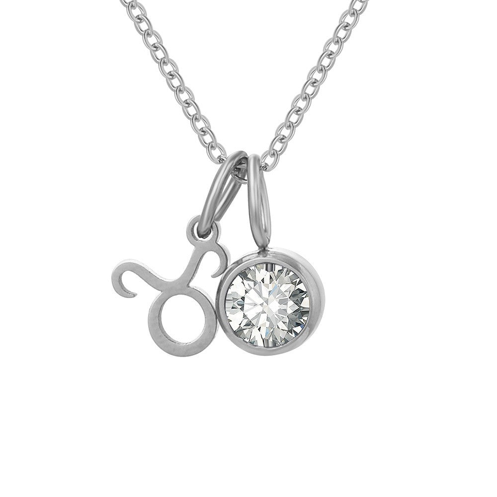 Zodiac Birthstone Necklace
