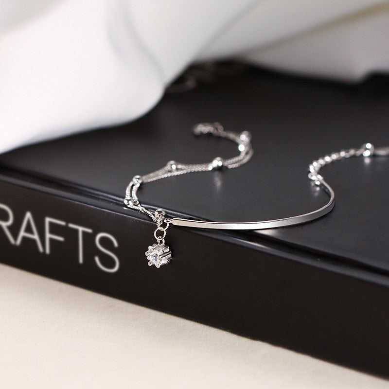 Double Layer Star Charm Bracelet