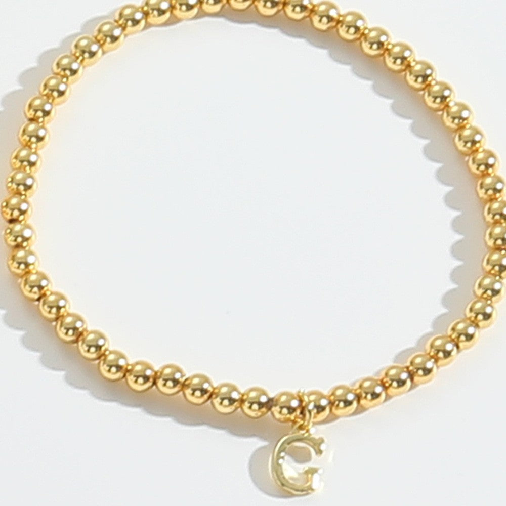 Alphabet Bead Bracelet
