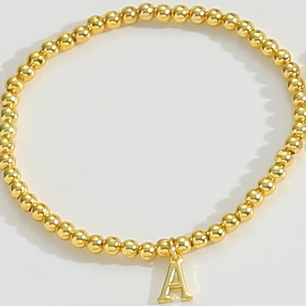 Alphabet Bead Bracelet