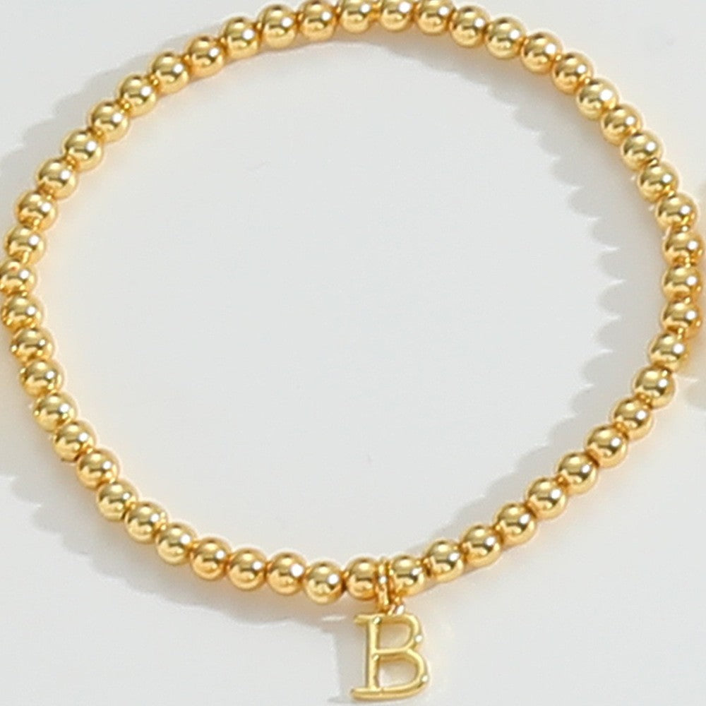 Alphabet Bead Bracelet